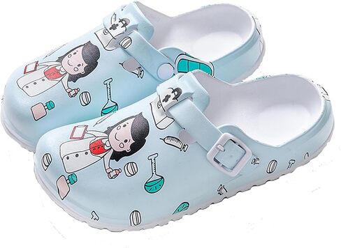 Arch Support Nurse Clogs for Women: Non Slip Work Shoes Waterproof Garden Clogs - Adjustable Buckle Mules - Slip-On Cushion Slippers Slides in Saudi Arabia