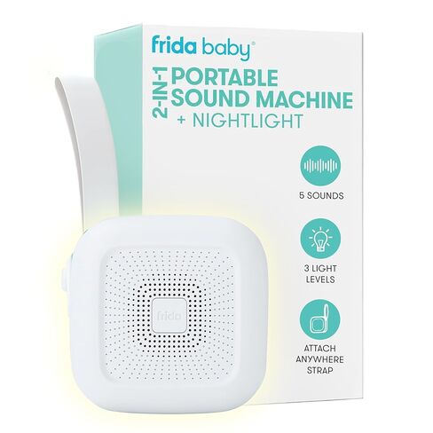Frida Baby Hands-Free Rocker Device with 5 Vibration Levels, Universal Stroller Accessories, Rechargeable for Cribs & Strollers, Water-Resistant Baby Soother in Saudi Arabia