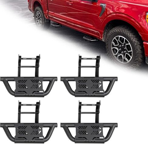 2X EZ Side Steps Fit for 2019-2026 Dodge Ram 1500 Crew Cab Quad Cab Running Boards 350 Lbs in Saudi Arabia