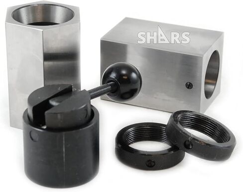Shars 5C Collet Block Set - Square, Hex, Rings & Collet Closer Holder 202-5150 New M[ in Saudi Arabia