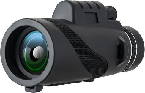 80x100 Monocular-Telescope High Powered for Smartphone Monoculars for Adults High Definition Monocular Telescope for Stargazing Hunting Wildlife Bird Watching Travel Camping Hiking in Kuwait