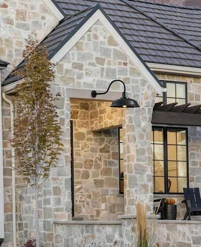 Barn Lights Outdoor 15 Inch Gooseneck, Farmhouse Wall Light for Garage, Porch & Entryway (ETL Listed) in Saudi Arabia