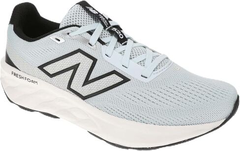 New Balance Women's Fresh Foam 520 V9 Running Shoe, Frosted Glass/Black/Silver Metallic, 8.5 in Saudi Arabia