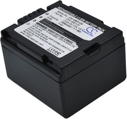 بطارية بديلة من VINTRONS لباناسونيك NV-GS70A-S، NV-GS70B، NV-GS70K، NV-GS75، NV-GS75B، NV-GS75EG-S in Kuwait