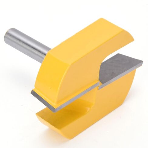8x57mm High Wear Resistance Router Bit for Woodworking Milling Cutter, Bottom Surface Planing Tool for Wood Table, YG6 Alloy Material in Saudi Arabia