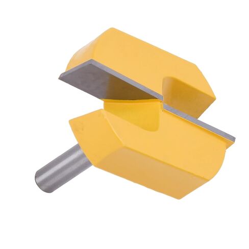 8x57mm High Wear Resistance Router Bit for Woodworking Milling Cutter, Bottom Surface Planing Tool for Wood Table, YG6 Alloy Material in Saudi Arabia