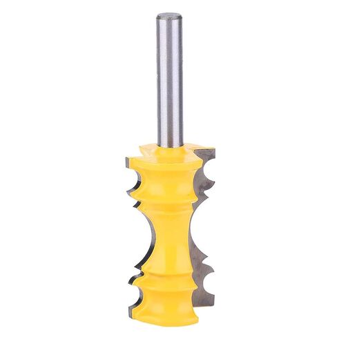 Elaborate Chair Rail Router Bit 8mm Shank Woodworking Milling Cutter for Cabinet and Box YG6 Alloy Cutter Head 45# Carbon Steel Cutter Body 28.6mm Cutting Diameter in Saudi Arabia