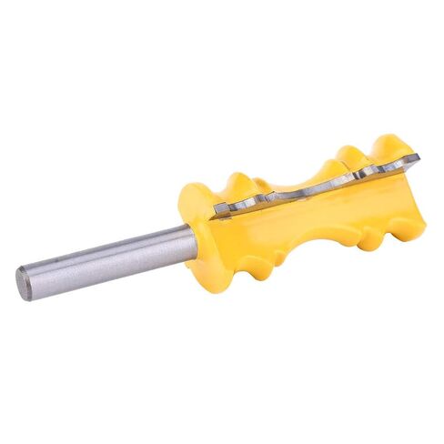 Elaborate Chair Rail Router Bit 8mm Shank Woodworking Milling Cutter for Cabinet and Box YG6 Alloy Cutter Head 45# Carbon Steel Cutter Body 28.6mm Cutting Diameter in Saudi Arabia