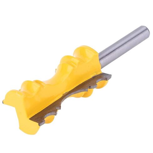Elaborate Chair Rail Router Bit 8mm Shank Woodworking Milling Cutter for Cabinet and Box YG6 Alloy Cutter Head 45# Carbon Steel Cutter Body 28.6mm Cutting Diameter in Saudi Arabia