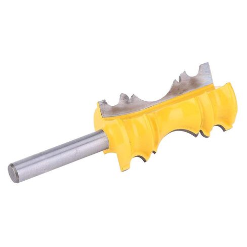 Elaborate Chair Rail Router Bit 8mm Shank Woodworking Milling Cutter for Cabinet and Box YG6 Alloy Cutter Head 45# Carbon Steel Cutter Body 28.6mm Cutting Diameter in Saudi Arabia