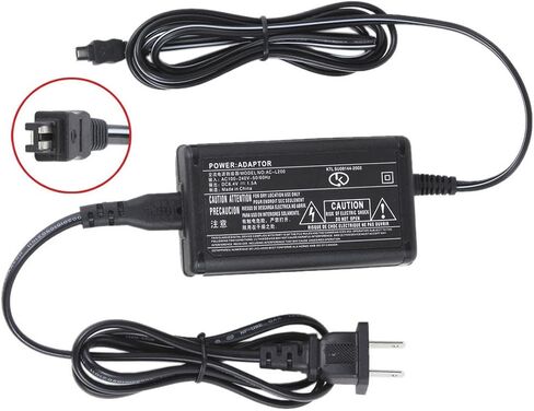 AC Power Adapter Charger for Sony DCR-SX40,DCR-SX41,DCR-SX44,DCR-SX45,DCR-SX60,DCR-SX63,DCR-SX65, DCR-SX85, HDR-CX220/R, HDR-CX220/S, HDR-CX230 Handycam Camcorder in Saudi Arabia