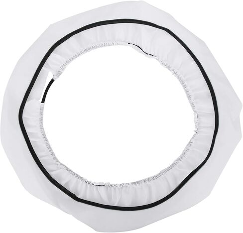 Collapsible Video Light Softbox Diffuser, LED Light Softbox Diffuser, Ring Fluorescent Light Flash Light with Oxford Elastic Band Fixing Method for Live Selling Products (14 inch in Saudi Arabia