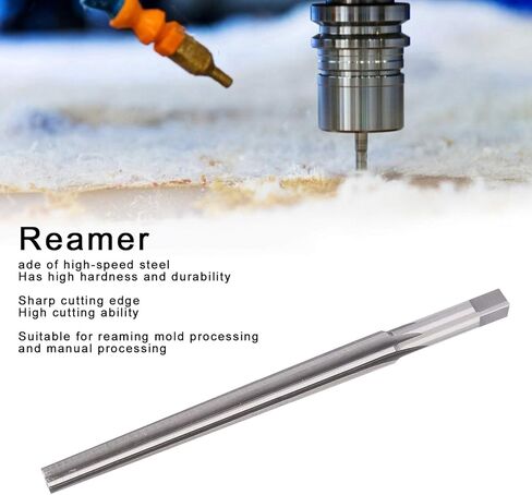 Reamer 1:50 Pin HSS Straight Shank Tool, High Hardness and Durability, for Reaming Processing in Kuwait