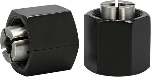 2610906283 RC025DW 1/4 Inch Router Collet Replacement For Bosch 1613 1617 1618 and 1619 Router (2 Pack) in Saudi Arabia