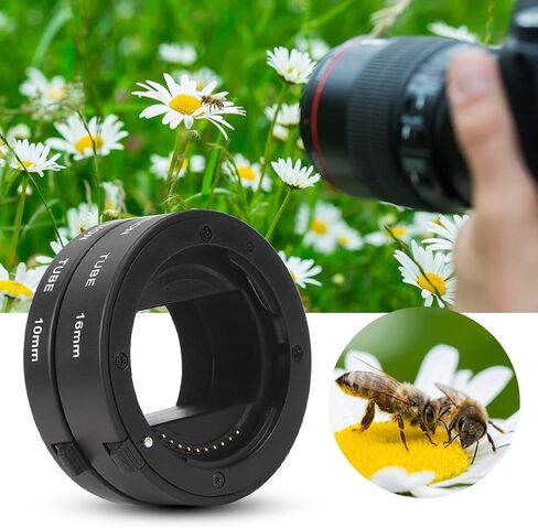 10mm16mm حلقة محول ماكرو أنبوب تمديد التركيز التلقائي لكاميرا NEX E Mount in Kuwait