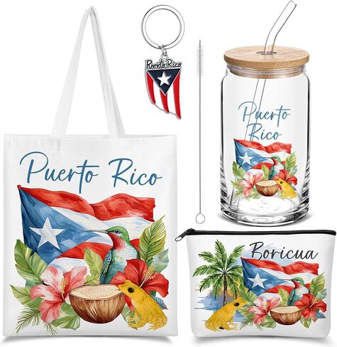 Chuangdi 4 PCS California Travel Gifts Set Canvas Bag Cosmetic Bag 16 Oz Pumbler and Keychain California City City Gifts for Traveler Friend Friend Lover Sister in Saudi Arabia