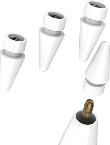 for Apple Pencil 1st 2nd Generation Replacement Tips (2 Pack) for iPad Pen Stylus Nib Accessories First Second Gen iPencil Puntas Accesorios Alternative Tablet Accessory Klinke in Saudi Arabia