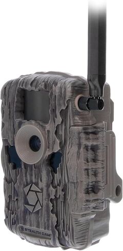 Stealth Cam Fusion MAX Dual Sim 36MP Photo & 1080P HD Video، 0.35 ثانية سرعة التشغيل، كاميرا الصيد الخلوية التي يتم التحكم فيها عن طريق التطبيق، AT&T & Verizon + لوحة شمسية in Kuwait