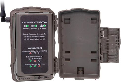 Stealth Cam Fusion MAX Dual Sim 36MP Photo & 1080P HD Video، 0.35 ثانية سرعة التشغيل، كاميرا الصيد الخلوية التي يتم التحكم فيها عن طريق التطبيق، AT&T & Verizon + لوحة شمسية in Kuwait
