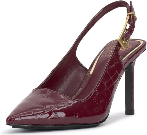 Vince Camuto Women's Brendie Pump, Burnt Sugar Suede, 6 in Saudi Arabia