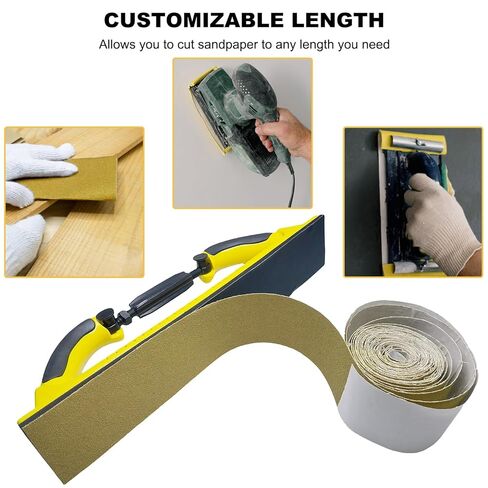 2-3/4 Inch Wide 80 120 220 320 Grit -PSA Sanding Roll- 20 Yards Sandpaper Roll 2-3/4" Longboard Sanding Paper, Sticky Back Self-Adhesive Sheets for Automotive, Woodworking Hand Sanding Blocks in Saudi Arabia
