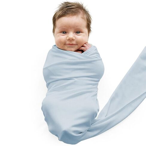 Caden Lane Baby Swaddle & Receiving Blanket, Soft, Breathable & Temperature-Regulating Bamboo Viscose Fabric for Swaddling Newborns, Gender Neutral Infant Blanket for Boys & Girls, Lace White in Saudi Arabia