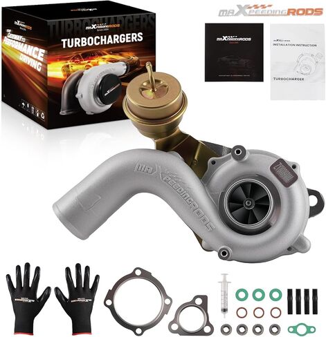 maXpeedingrods K04 K04-001 Turbo Turbocharger for Audi A3 TT FT 190 1.8T, for Volkswagen Beetle Seat IBIZA 4EB 4EA 4EC 1996-2009, 53049500001, Basic VL Series in Saudi Arabia