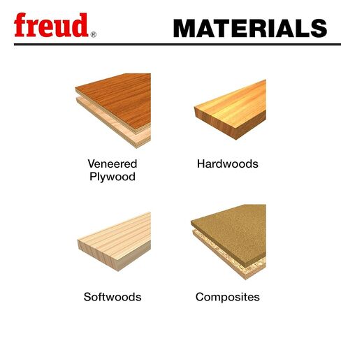 Freud 42-110: 1/2" (dia.) Bearing Flush Trim Bit with 1/2" shank, 1" carbide height in Saudi Arabia