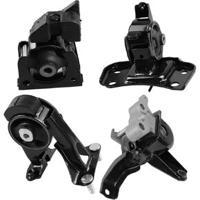 4 Pcs Engine Motor & Transmission Mount Kit Compatible with Mitsubishi Outlander 2.4L FWD 2003-2006 Replace A4608 A4640 A4641 A4642-K0987 in Kuwait