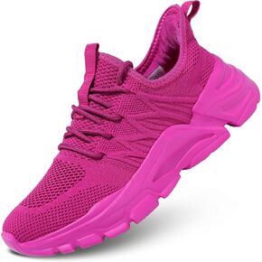 أحذية تنس نسائية للمشي سهلة الارتداء خفيفة الوزن كاجوال للجري ونعل ناعم ومدرب مريح in Kuwait