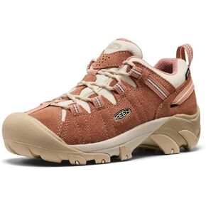 حذاء KEEN النسائي Targhee 2 للمشي لمسافات طويلة مقاوم للماء منخفض الارتفاع، الفلين/البتولا، 10.5 in Kuwait