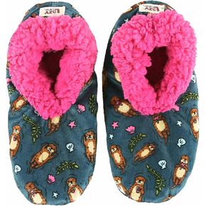 Lazy One Fuzzy Feet Slippers for Women, Cute Fleece-Lined House Slippers, Cute Slipper Socks in Saudi Arabia