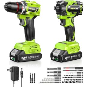 سائق التأثير: 21V 1/4 "سائق سداسي الأضلاع ، 230n.M (2،035 بوصة) مجموعة مثقلة لبرنامج تشغيل سائق التأثير ، بتات البراغي 20psc ، بطارية 2.0 AH ، سرعة متغيرة لـ DIY و Automotive in Kuwait