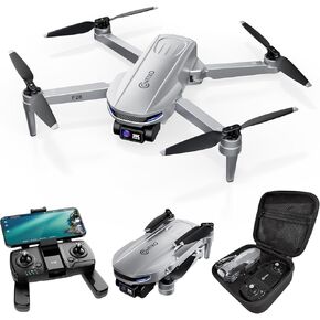 Contixo F23 GPS Drone With Camera, 46 Min Flight Time, 4.5" Screen Remote, Follow Me, Waypoints, 5GHz FPV Transmission, Return to Home, Hand Gestures, Orbit Mode Foldable Drones For Teens & Adults in Kuwait
