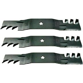 3 Mulching Blades Fit Replacement for Husqvarna 532187255 532187256 532 18 72-55 LGT2554 LGT2654 in Saudi Arabia