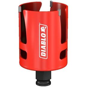 Diablo Demo Demon Carbide Teeth Rough - In Hole Saw - Compatible with SnapLock Plus Mandrel System - 2-1/4" Diameter, 2-3/8" Length - DHS2250CTR in Saudi Arabia
