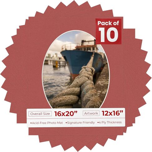 16x20 MAT BEVEL CUT FOR 12x16 Photos - Precut beige photo photo photo poard فتح لوحة حميمة - حمي in Saudi Arabia