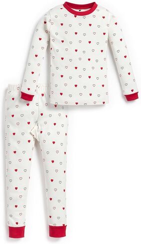 MONICA + ANDY Toddler Organic Two-Piece Pajama Set in Kuwait