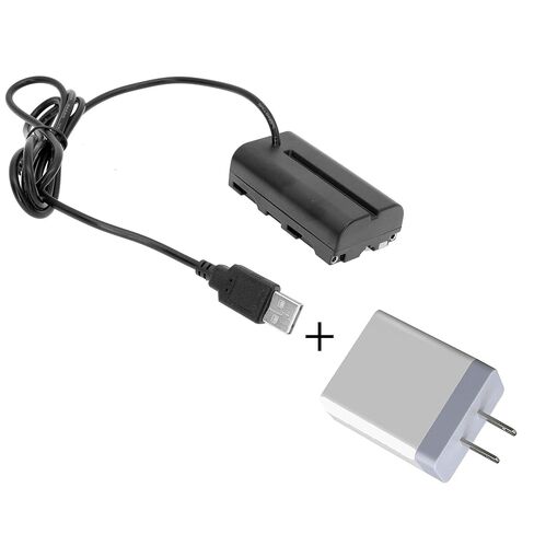 GyroVu USB to Dummy Battery Replacement for Sony-L (NP-F550) 40" Adaptor Cable with 3.1 Amp USB Power Supply in Saudi Arabia