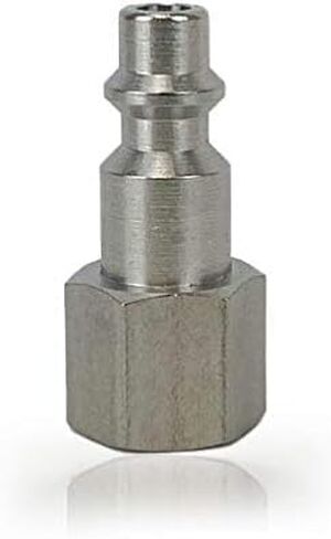 High Performance Air Hose Fittings, Stainless Steel Quick Coupler, Industrial Interchange, I/M Type (1/4" Plug x 1/4" Female Thread NPT) in Saudi Arabia