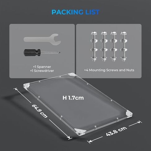 Protection Case for Starlink Performance Gen 3, Full 4-Side Protection, Durable PC Shell, Heat-Resistant & Weatherproof, Easy Screw Installation, Ideal for RV, Truck, Car Roof & Outdoor Use in Saudi Arabia