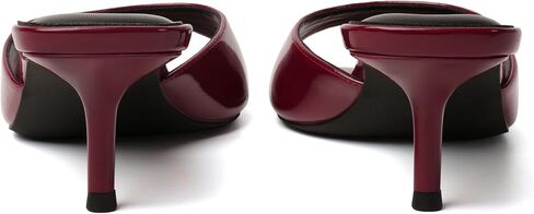 Mostrin Kitten Heels for Women Pointed Toe Vintage Mules Heels Sexy Slip on Stiletto Backless Sandals for Party Wedding Daily in Saudi Arabia
