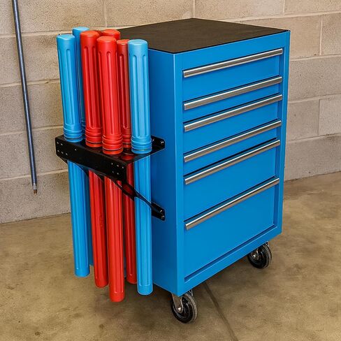 منظم تثبيت على الحائط مزود بـ 8 فتحات لقضيب لحام TIG من Speed ​​Fabrication - مستلزمات وملحقات أدوات اللحام - رف تخزين in Saudi Arabia