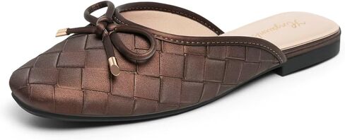 Mules for Women Slip On Flats Office Business Casual Shoes Closed Toe Shoes for Women Dressy Comfortable in Saudi Arabia