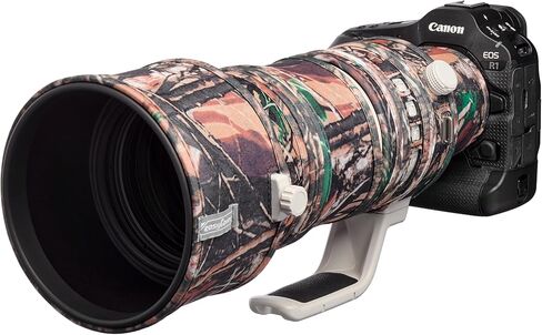 غطاء مموه لحماية العدسات من EasyCover لكاميرا Canon RF 100-300 f/2.8L هو USM True Timber Kanati Camouflage in Saudi Arabia