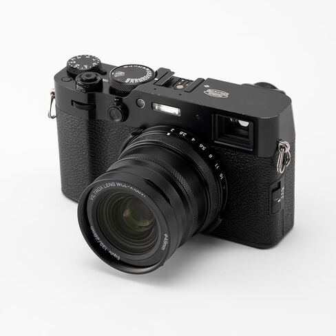 عدسة تحويل واسعة VILTROX WCL-X100VI لكاميرا سلسلة Fuji X100، عدسة التعرف التلقائي بزاوية واسعة 0.8X لكاميرات Fujifilm X100VI، X100V، X100F، X100S، X100 in Kuwait