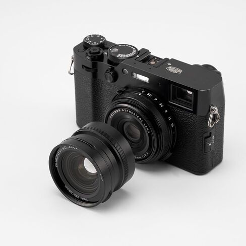 عدسة تحويل واسعة VILTROX WCL-X100VI لكاميرا سلسلة Fuji X100، عدسة التعرف التلقائي بزاوية واسعة 0.8X لكاميرات Fujifilm X100VI، X100V، X100F، X100S، X100 in Kuwait