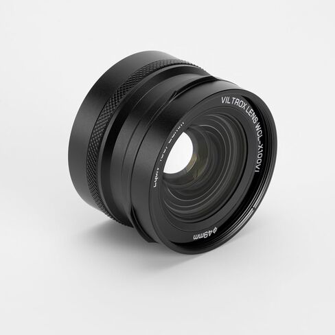 عدسة تحويل واسعة VILTROX WCL-X100VI لكاميرا سلسلة Fuji X100، عدسة التعرف التلقائي بزاوية واسعة 0.8X لكاميرات Fujifilm X100VI، X100V، X100F، X100S، X100 in Kuwait