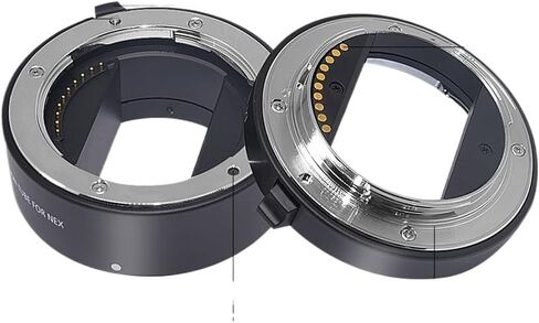 حلقة أنبوبية معدنية لتمديد ماكرو تلقائي AF لكاميرا Sony E-Mount بدون مرآة ممتازة in Saudi Arabia