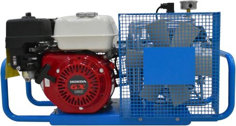 ضاغط هواء TUXING 4500Psi Pcp، محرك بنزين ضاغط غوص عالي الضغط 300 بار، إصدار إيقاف التشغيل اليدوي، للتنفس والغطس والرياضات المائية وكرة الطلاء باللون الأزرق in Kuwait